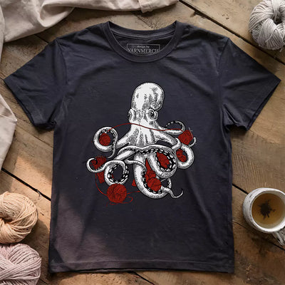 Craftopus T-shirt - Prismatic Fiber Arts