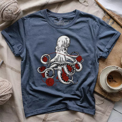 Craftopus T-shirt - Prismatic Fiber Arts