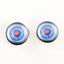 Creepy Chucky Doll Horror Sew-On Button Glass Eyes - Prismatic Fiber Arts