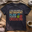 Crocheting Retirement Plan T-shirt - Prismatic Fiber Arts