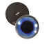 Dark Blue Crow Sew-On Button Glass Eyes - Prismatic Fiber Arts