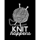 KNIT HAPPENS Knitting Graph Paper 2: 3: Design Your Own Knitting Projects 8.5" x 11" 200 Pages