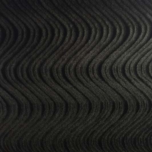 Swirl Velvet Flocking Fabric