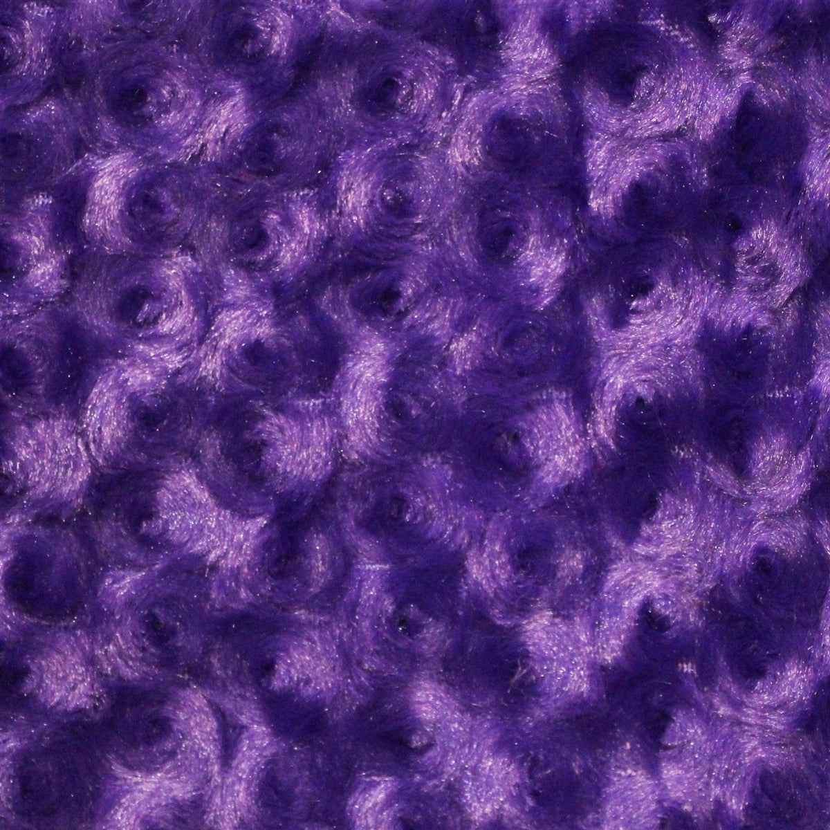 Swirl Rosebud Faux Fur Fabric - Prismatic Fiber Arts