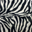 Big Zebra Print Velboa Faux Fur Fabric - Prismatic Fiber Arts