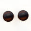 Dark Brown Horse Sew-On Buttons Glass Eyes - Prismatic Fiber Arts
