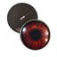 Dark Brown Human Sew-On Button Glass Eyes - Prismatic Fiber Arts