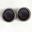 Dark Brown Raccoon Sew-On Button Glass Eyes - Prismatic Fiber Arts