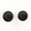 Dark Brown Raccoon Sew-On Button Glass Eyes - Prismatic Fiber Arts
