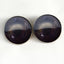 Dark Deer Inspired Sew-On Button Glass Eyes - Prismatic Fiber Arts