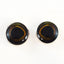 Dark Yellowtail Fish Sew-On Button Glass Eyes - Prismatic Fiber Arts