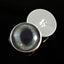 Dark Gray Cat Sew-On Button Glass Eyes - Prismatic Fiber Arts