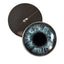 Sparkling Dark Gray Sew-On Button Glass Eyes - Prismatic Fiber Arts