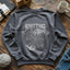 Gothic Knitter Sweatshirt - Prismatic Fiber Arts