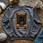 Knitting Because murder is wrong Sweatshirt - Prismatic Fiber Arts