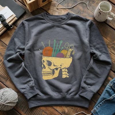 Murder Yarn Sweatshirt - Prismatic Fiber Arts