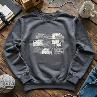 Sheep Happens Sweatshirt - Prismatic Fiber Arts