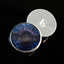 Dark Raven Purple & Blue Viking Sew-On Button Glass Eyes - Prismatic Fiber Arts
