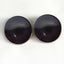 Dark Shiny Seal Inspired Sew-On Button Glass Eyes - Prismatic Fiber Arts