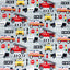 Digital Cuddle Multi 1St Responders 58"/60" Fabric per yard