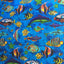 Aquarium Fish Tank Print Poly Cotton Fabric - Prismatic Fiber Arts