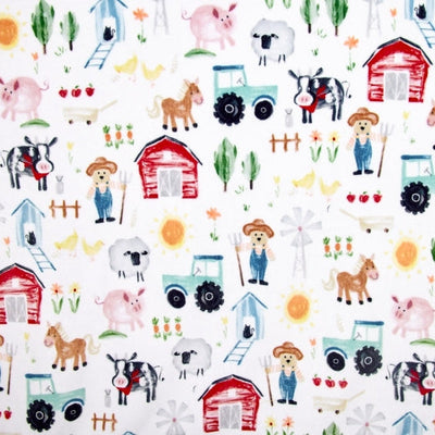 Farmer Ted Digital Cuddle® Multi 58/60" Fabric Per Yard - Prismatic Fiber Arts