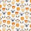 Digital Cuddle Natural Heads Up 58"/60" Fabric per yard