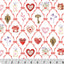 Digital Cuddle Multi Key To My Heart 58"/60" Fabric per yard
