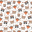 Digital Cuddle Multi Leaf Me Be 58"/60" Fabric per yard