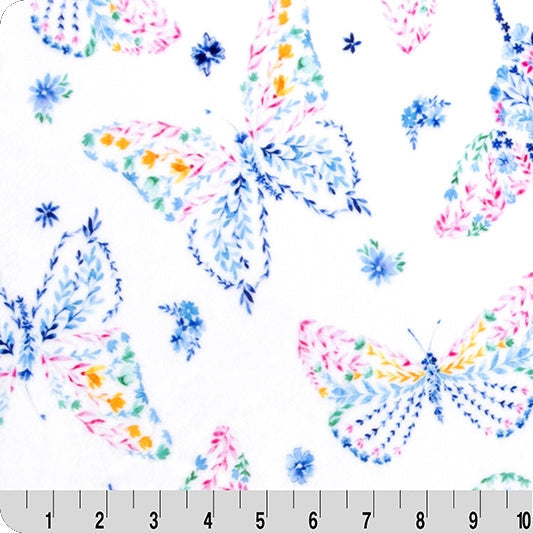 Digital Cuddle Snow Mariposa 58"/60" Fabric per yard