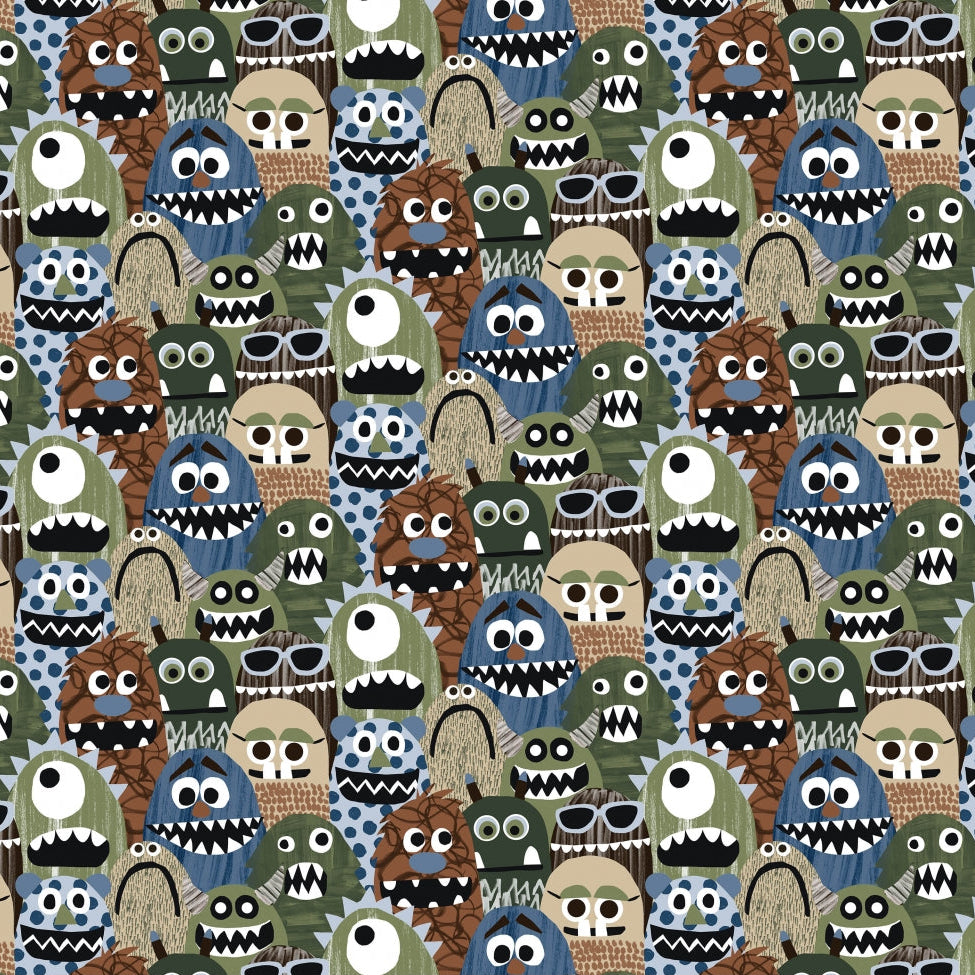Digital Cuddle Loden Tickle Monster 58"/60" Fabric per yard