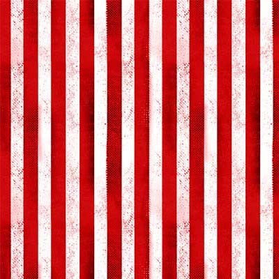Red Rugged Stripe Route 66 Cotton 44"/45" Fabric Per Yard - Prismatic Fiber Arts