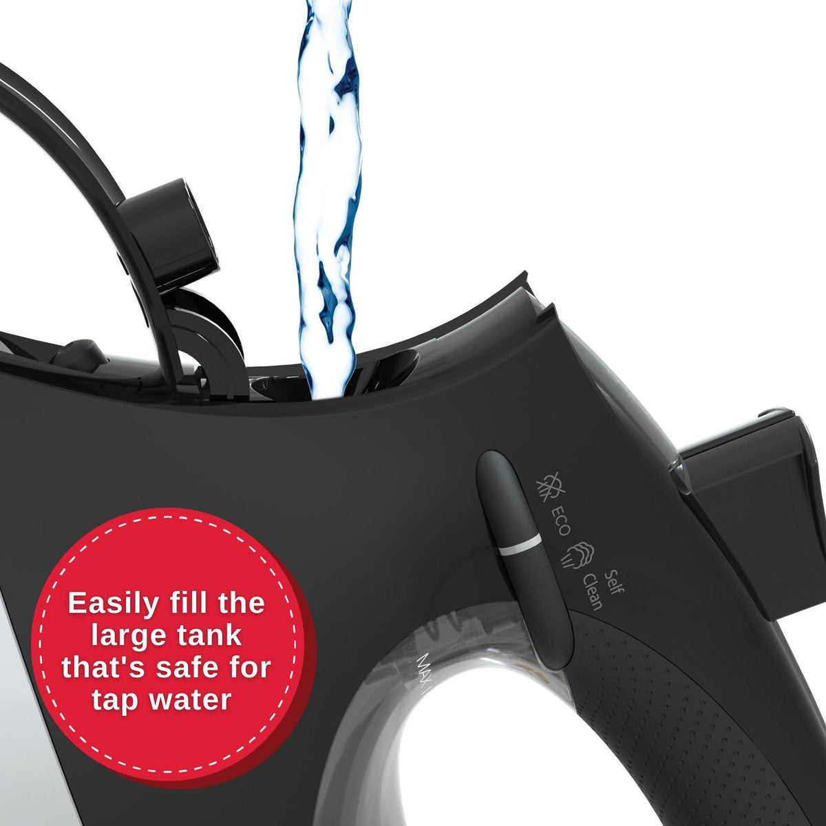 SINGER® SteamCraft Plus 2.0 Iron Black - Prismatic Fiber Arts