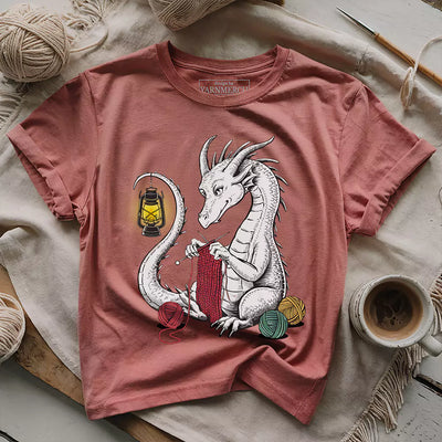 Dragwool T-shirt - Prismatic Fiber Arts