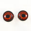 Red Duck Decoy Sew-On Button Glass Eyes - Prismatic Fiber Arts
