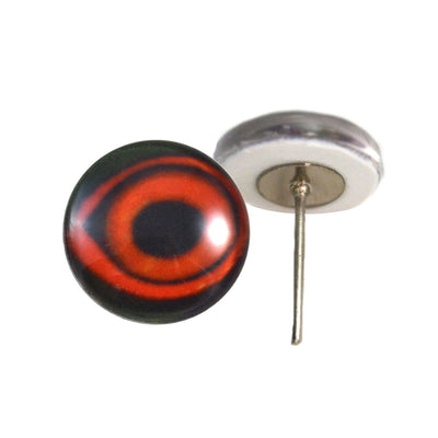 Duck Glass Eyes on Wire Pin Posts