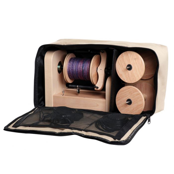 Ashford e-Spinner 3 - Includes carry bag and foot switch - Prismatic Fiber Arts