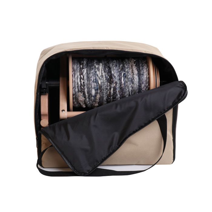 Ashford e-Spinner Super Jumbo - Includes carry bag and foot switch - Prismatic Fiber Arts