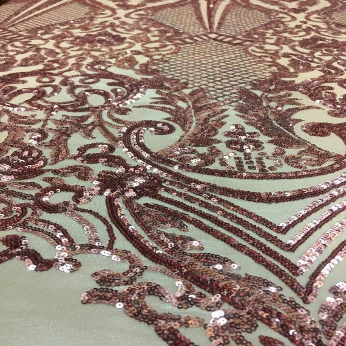 Chantal Deluxe Stretch Sequins Fabric - Prismatic Fiber Arts