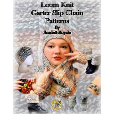 Loom Knit Garter Slip Chain Patterns
