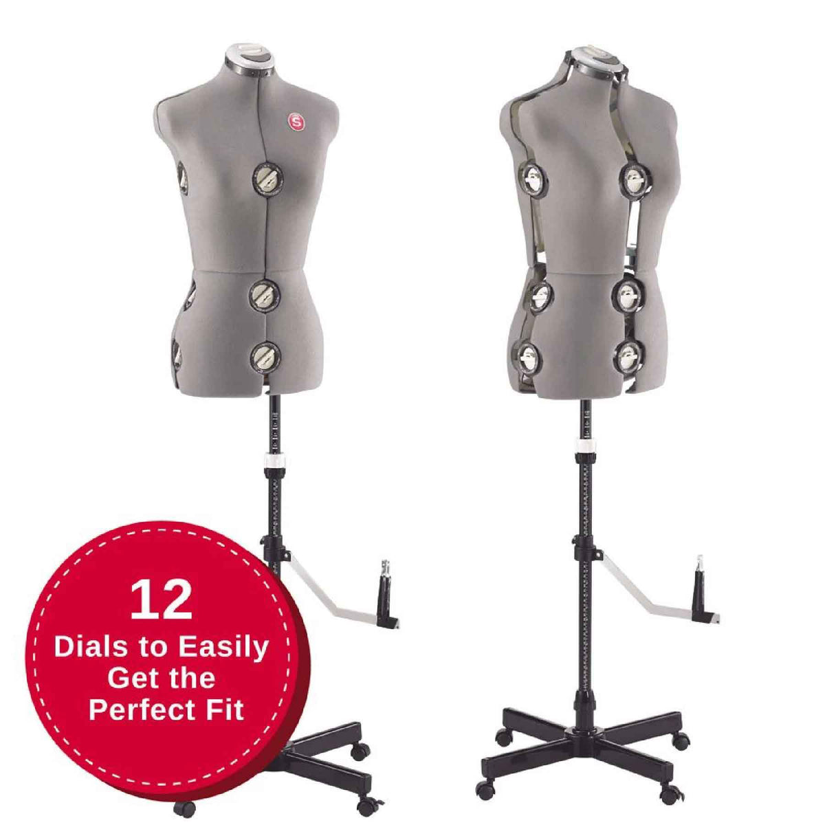 SINGER® Adjustable Dress Form- Medium/Large - Prismatic Fiber Arts