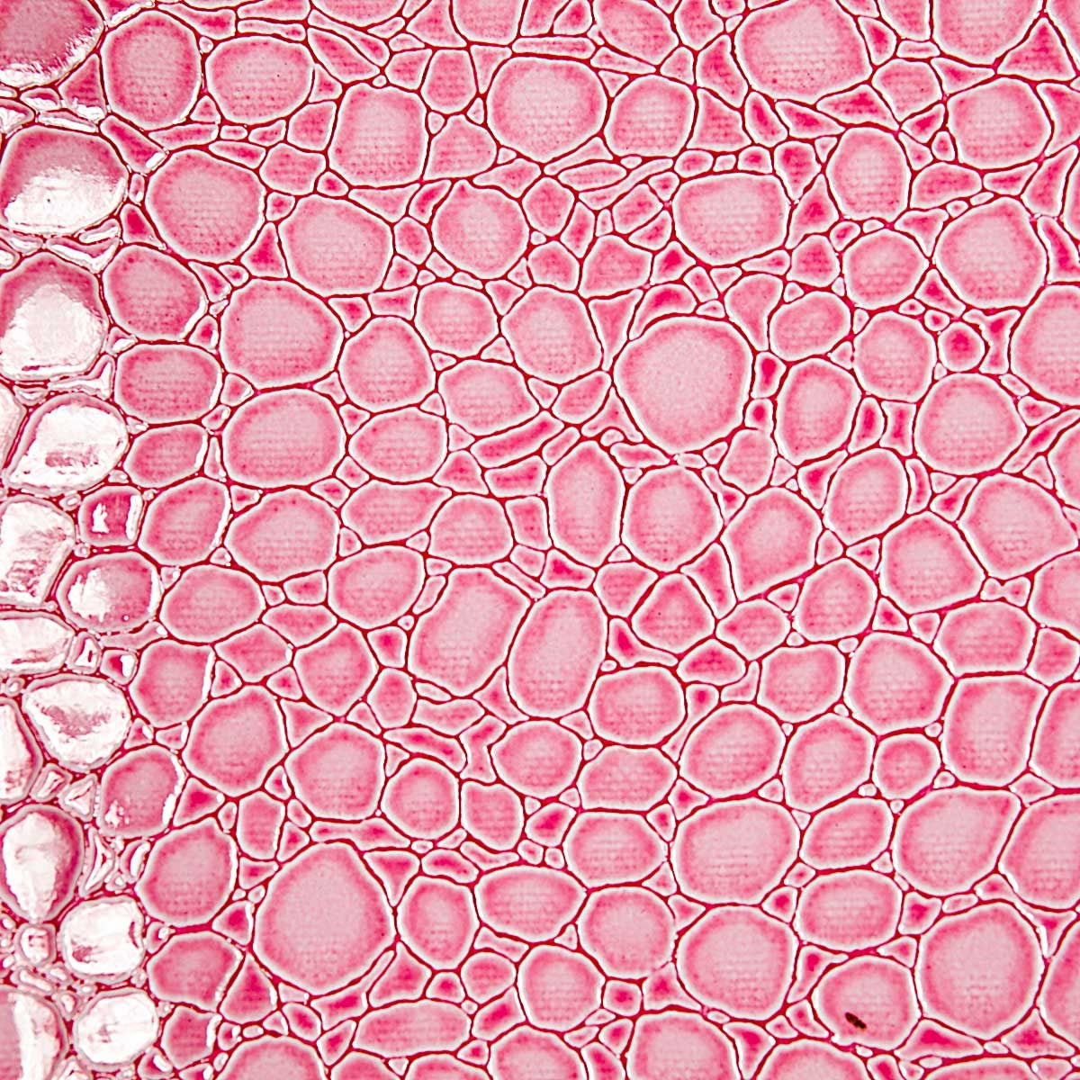 Faux Crocodile Vinyl Fabric - Prismatic Fiber Arts