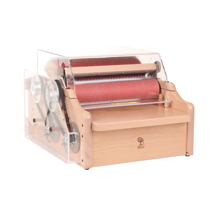 Ashford e - Drum Carder - 72 PPSI - 30cm / 12"" Width - Prismatic Fiber Arts