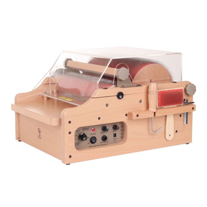 Ashford e - Drum Carder - 72 PPSI - 30cm / 12"" Width - Prismatic Fiber Arts