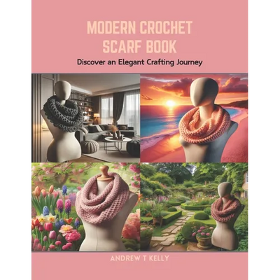 Modern Crochet Scarf Book: Discover an Elegant Crafting Journey