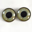 Eagle Sew-On Button Glass Eyes - Prismatic Fiber Arts