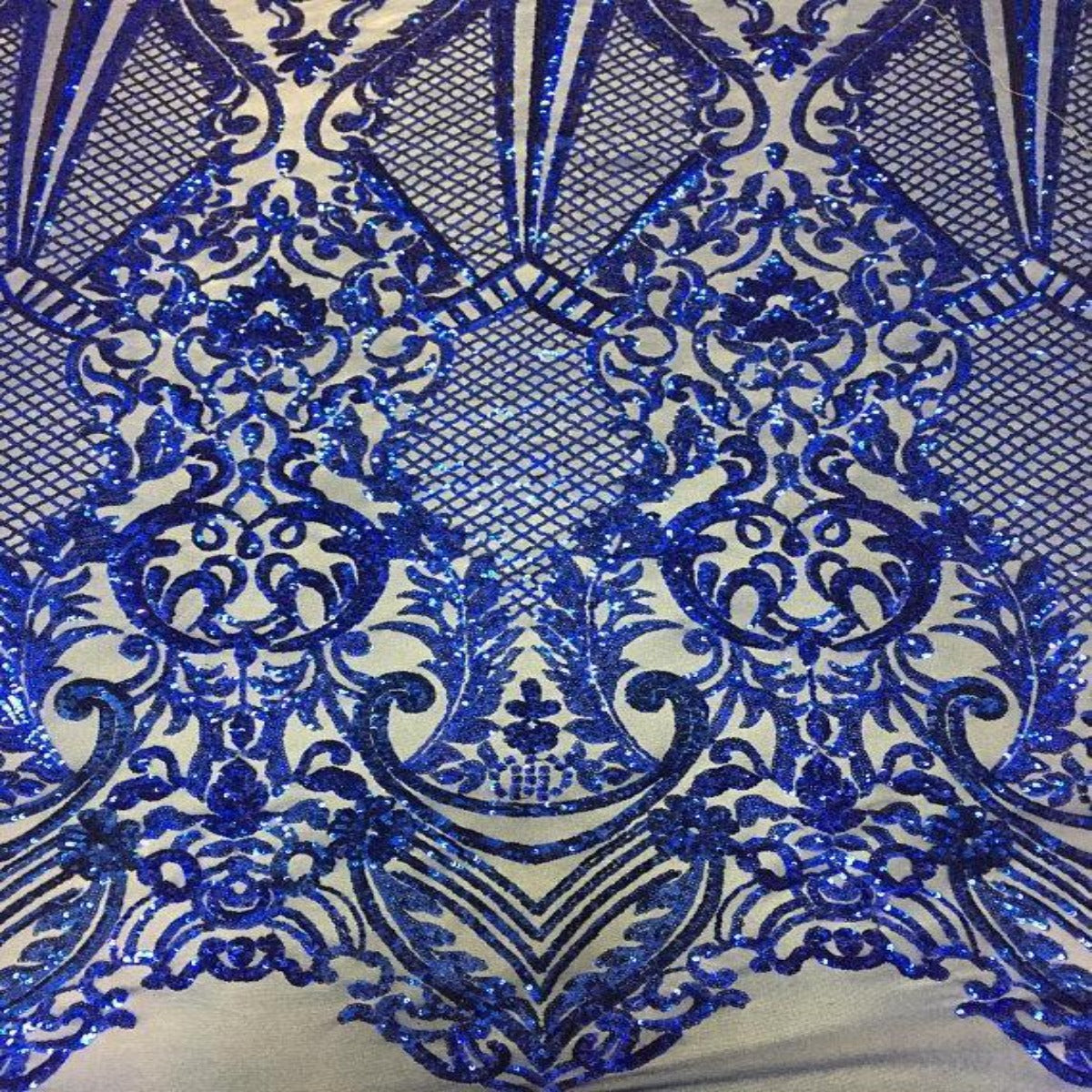 Chantal Deluxe Stretch Sequins Fabric - Prismatic Fiber Arts