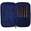 Infinity | Crochet Hook Set | Ebony | Sizes J, K, L, M, N, O | w/custom case - Prismatic Fiber Arts