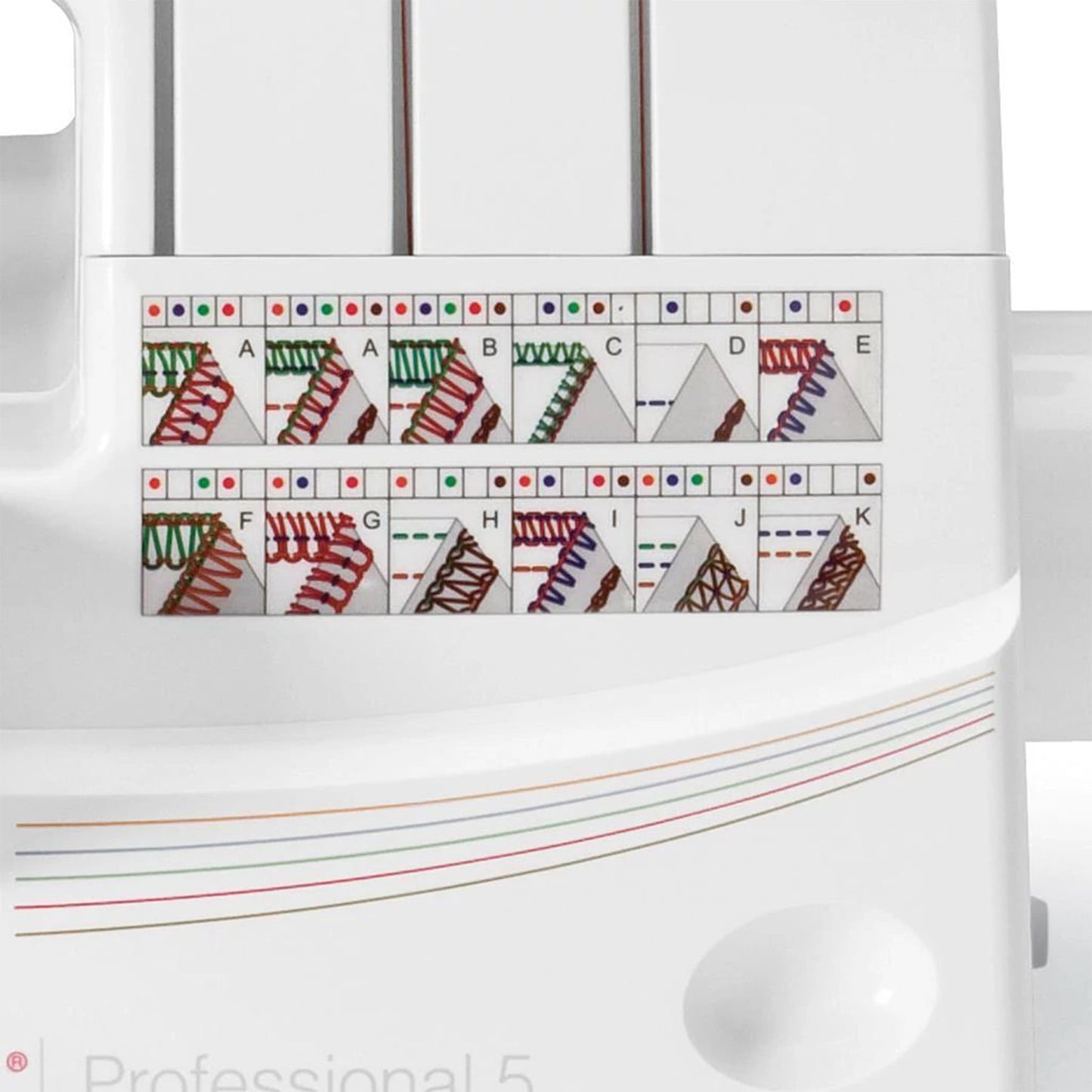SINGER® Professional 5 14T968DC Serger - Prismatic Fiber Arts