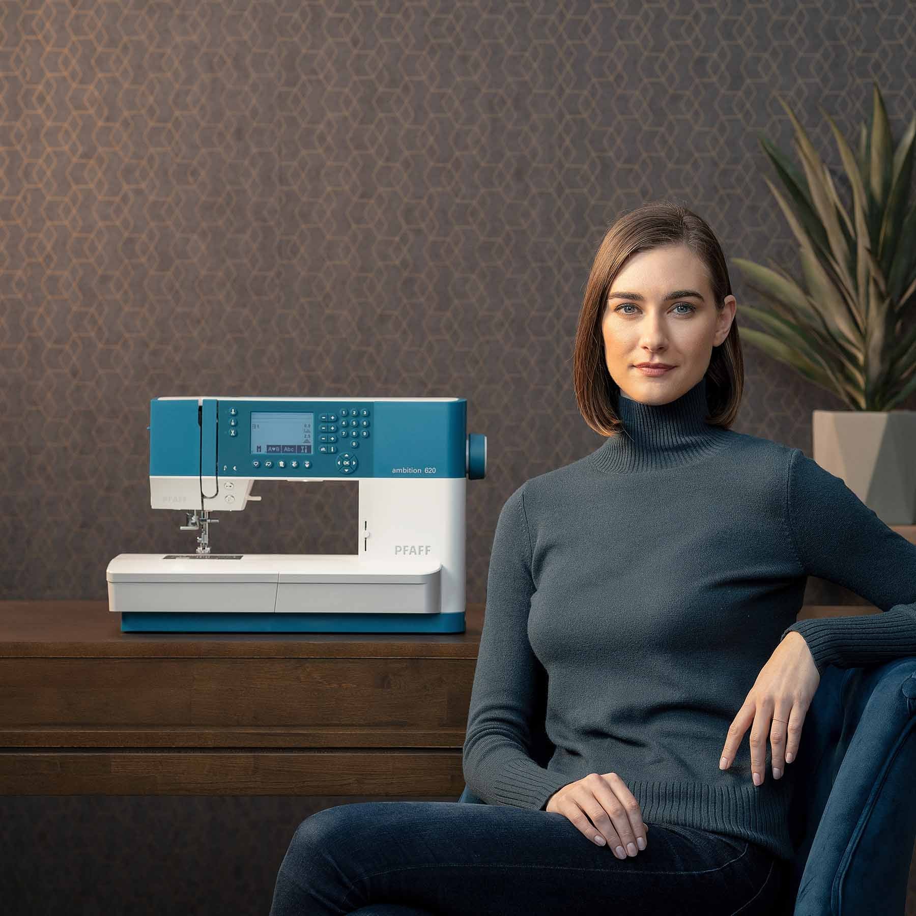 PFAFF® ambition™ 620 Sewing Machine - Prismatic Fiber Arts
